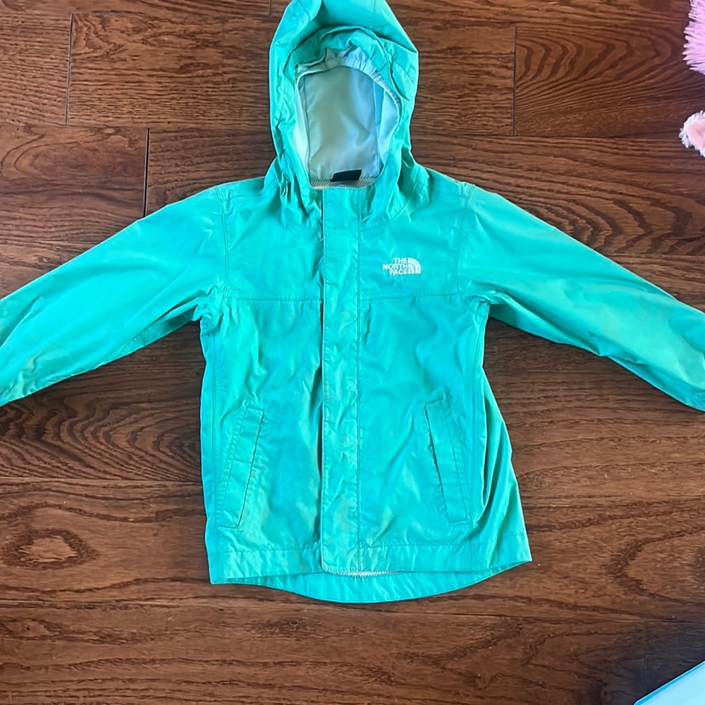 Toddler the north face rain jacket